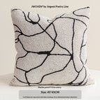 Marble pattern embroidery / Pillowcase