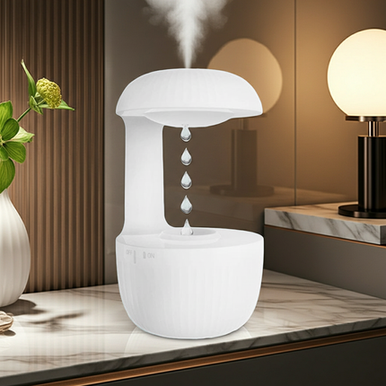 Anti-gravity Air Humidifier Mute Countercurrent Humidifier Levitating Water Drops Cool Mist Maker Fogger Relieve Fatigue